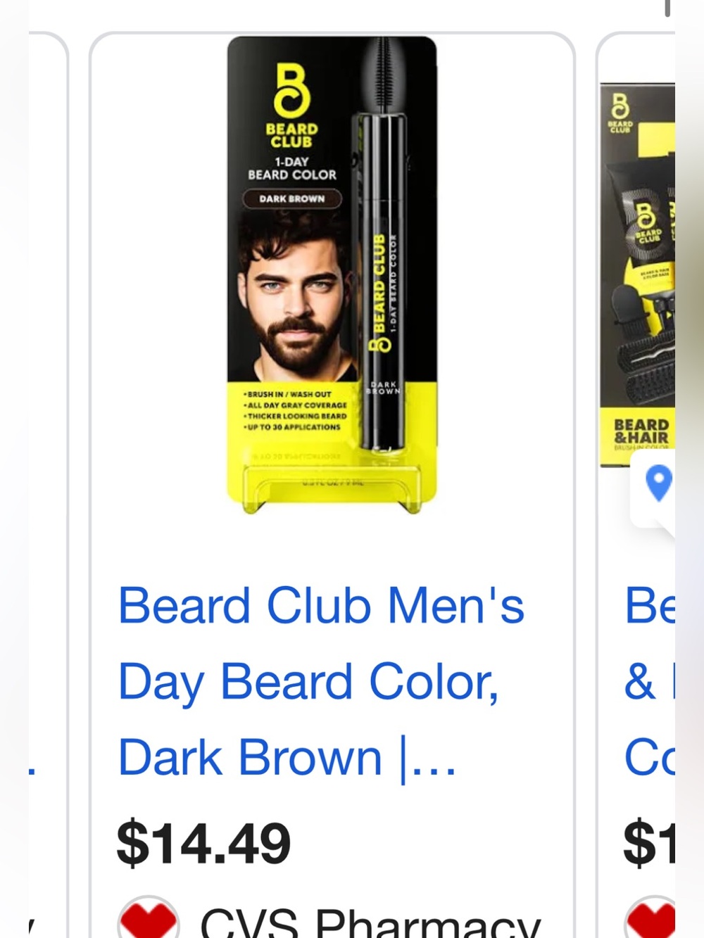 1-Day Beard Color — Medium Brown